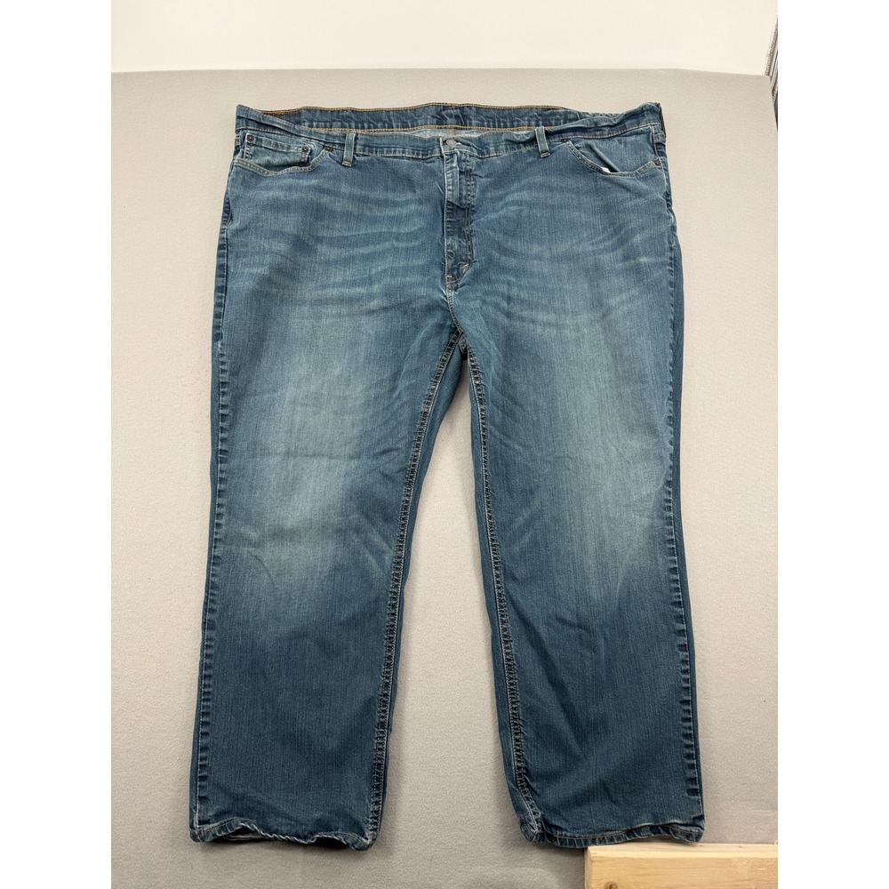 Levis 541 Athletic Fit Tapered Jeans Mens 56x30 (52x27)‎ Medium Wash Blue Denim